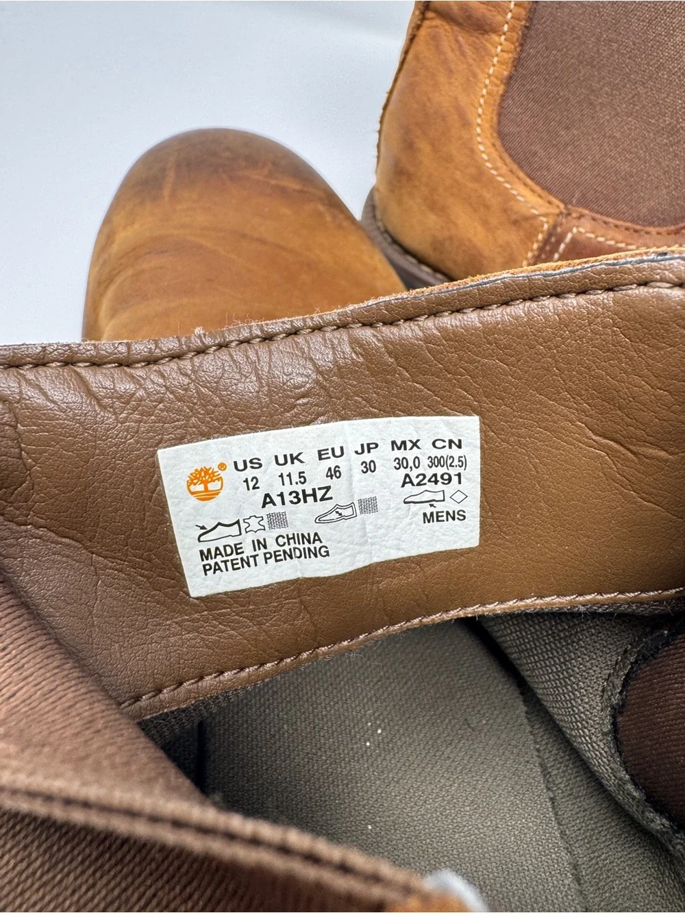 Timberland Men’s Brown Leather Chukka Boots